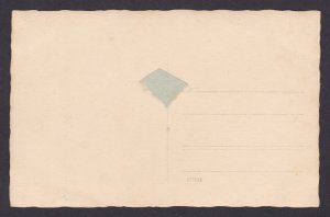 Vintage postcard, Austria Vienna, tourist office, statue