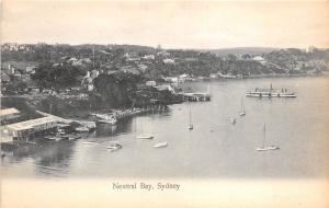 B86493 neutral bay sydney ship bateaux  australia