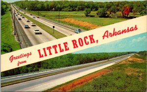 Greetings From Little Rock Arkansas Multi View