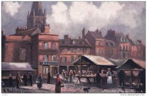 NEWARK, Nottinghamshire, England, 1900-1910's; Market Place