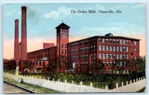 HUNTSVILLE, Alabama AL ~ DALLAS MILLS c1910s Madison County Postcard