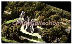 Postcard Modern Monts Ch?teau de Cand? View Aerienne