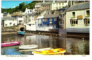 Harbour at Polperro, Cornwall, England