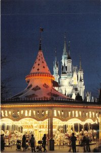 Lot 4 usa walt disney world florida  castle and carousel cinderella