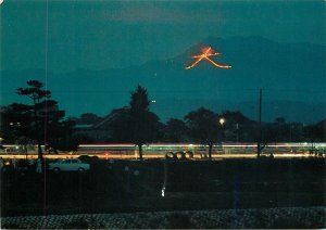 Japan Daimonji bon fire Kyoto