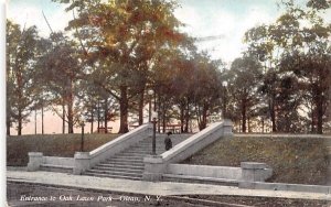 Entrance to Oak Lawn Park Olean, New York