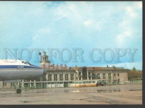 115987 Russia Tatarstan KAZAN Airport TU-124 plane old photo