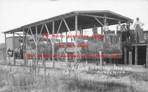 MI, Meats, Michigan, RPPC, Heinz Salting Station, Photo