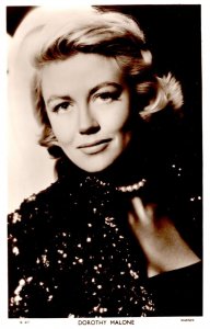 Dorothy Malone Picturegoer Rare Original Real Photo Actress Postcard