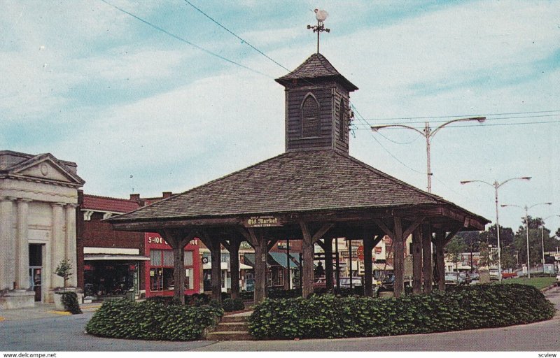 LOUISVILLE, Georgia, 1940-1960s; Slave Market, The Old Market House