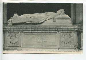 438004 FRANCE Dreux Chapelle Saint-Louis tomb Duches'e douairiere d'Orleans Old