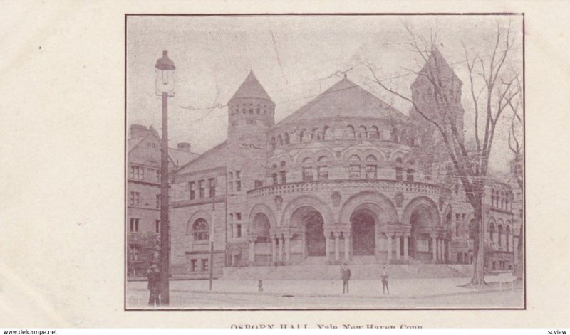 NEW HAVEN, Connecticut, Pre-1907; Osborn Hall, YALE