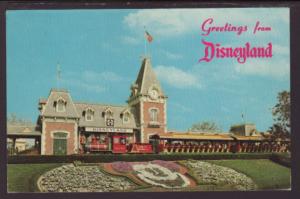 Greetings From Disneyland Postcard 