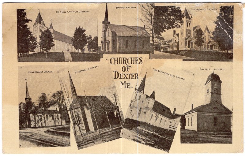 Churches of Dexter, Me