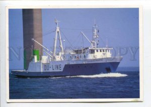 402132 SWEDEN DU Line ship Calmare Nyckel SLEN Old RPPC