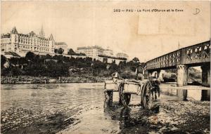 CPA PAU Le Pont d'Oloron et le Gave (412178)