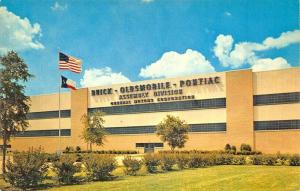 Arlington TX General Motors Assembly Plant Buick Pontiac Oldsmobile Postcard