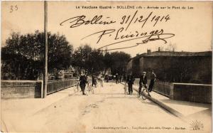 CPA Le VAUCLUSE Illustre - BOLLENE - Arrivée sur le Pont du Lez (512055)