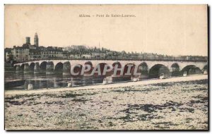 Macon - Saint Laurent Bridge - Old Postcard