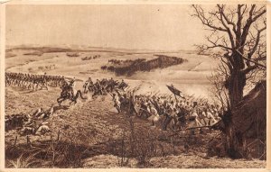 Lot190 Battle of Raclawice poland Jan Styka  Wojciech Kossak painting postcard