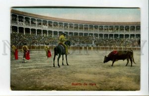 3156369 SPAIN PICADOR TORERO bullfighter BULL Suerte Vara Rod