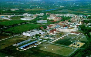 Canada Winnipeg Aerial View University Of Manitoba Campus