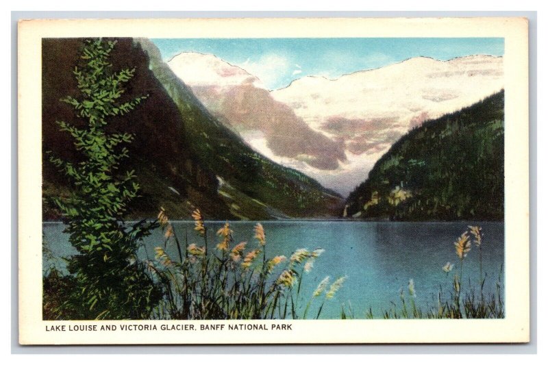 Victoria Glacier Lake Louise Alberta Canada UNP WB Postcard O16