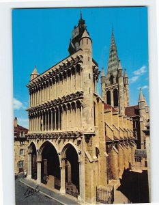 Postcard Façade de l'église Notre-Dame, Dijon, France