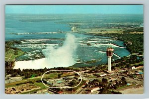 Niagara Falls -Canada, Oakes Drive Motor Hotel, Advertising, Chrome Postcard