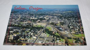 Aerial View of the City Salem Oregon Postcard CT-2157 Smith-Western Inc.