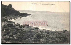 Postcard Old Route Trestaou Trestignel