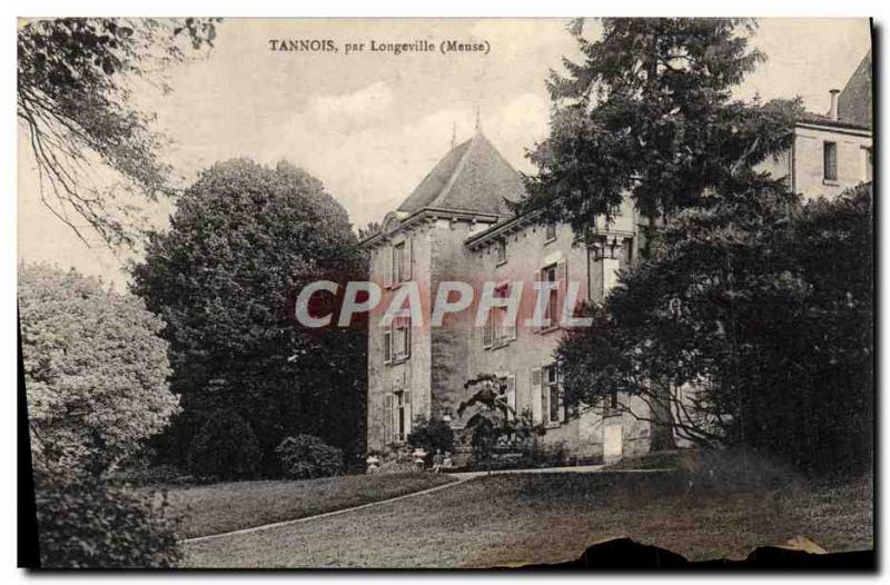 Old Postcard Tannois By Longeville