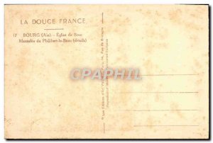 Old Postcard Bourg Brou Church Mausoleum of Philibert le Beau Details