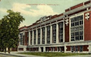 Washington School - Danville, Illinois IL