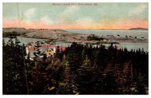 Maine  Owl's head , Aerial view Bailey's Island