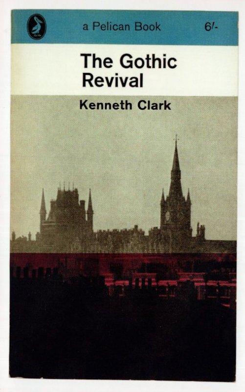 The Gothic Revival Kenneth Clark 1964 Book Postcard