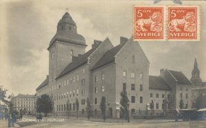 Sweden Stockholm Radhuset RPPC 06.58