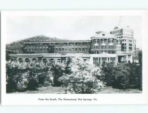 old rppc NICE VIEW Hot Springs Virginia VA i6681