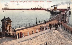 B93260 admiralty pier from lord warden hotel dover ship bateaux uk