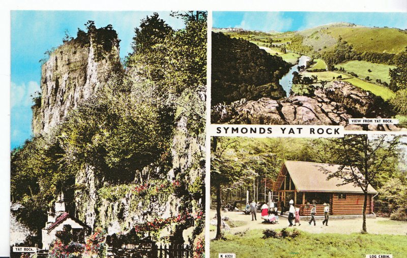 Herefordshire Postcard - Views of Symonds Yat Rock     XX391