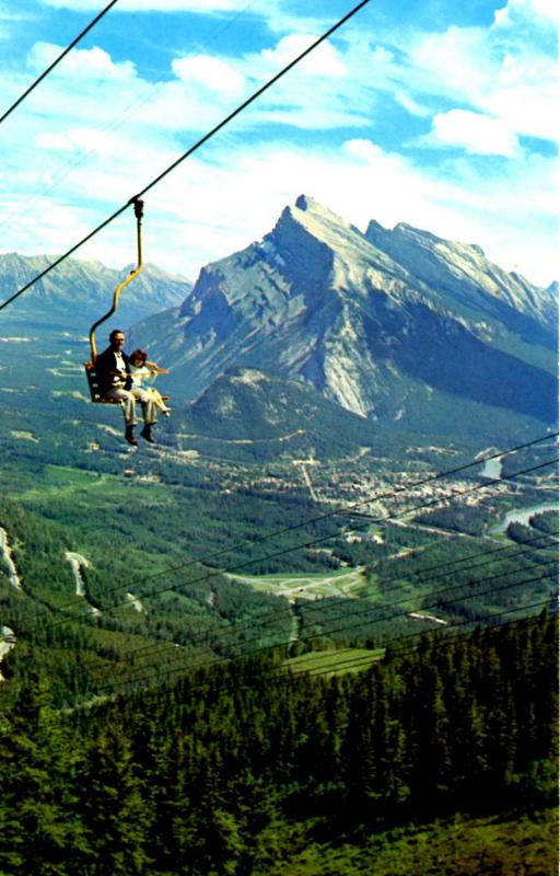 Canada - Alberta, Banff. Mt Norquay  (Aerial Lift)