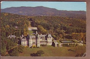 Aerial VIew Biltmore House and Gardens North Carolina Asheville NC postcard