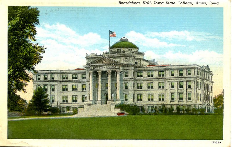 IA - Ames. Iowa State College. Beardshear Hall