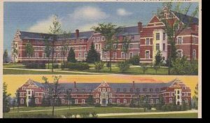 Michigan East Lansing Abbott Hall And Mason Hall Michigan State College Alber...