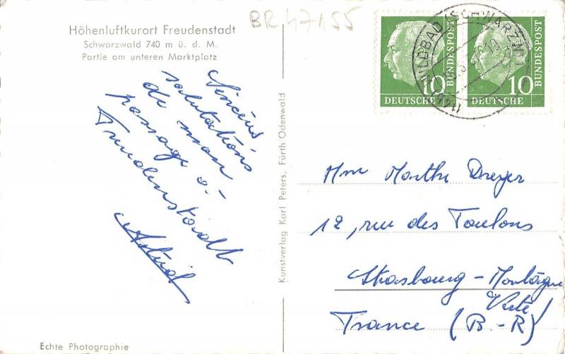 BR47155 Hohenluftkurort Freudenstadt    Germany
