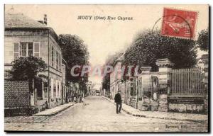 Mouy Old Postcard Rue Cayeux