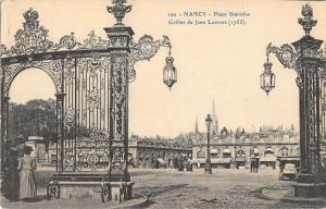 B105615 France Nancy Place Stanislas, Grilles de Jean Lamour