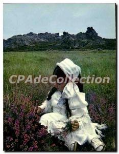 Modern Postcard On Ouessant Ouessant Costume