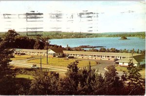 Postcard MOTEL SCENE Bendford Nova Scotia NS AI7837