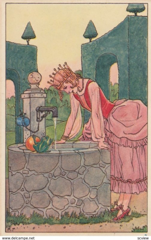 Princess and a frog , 1910-20s